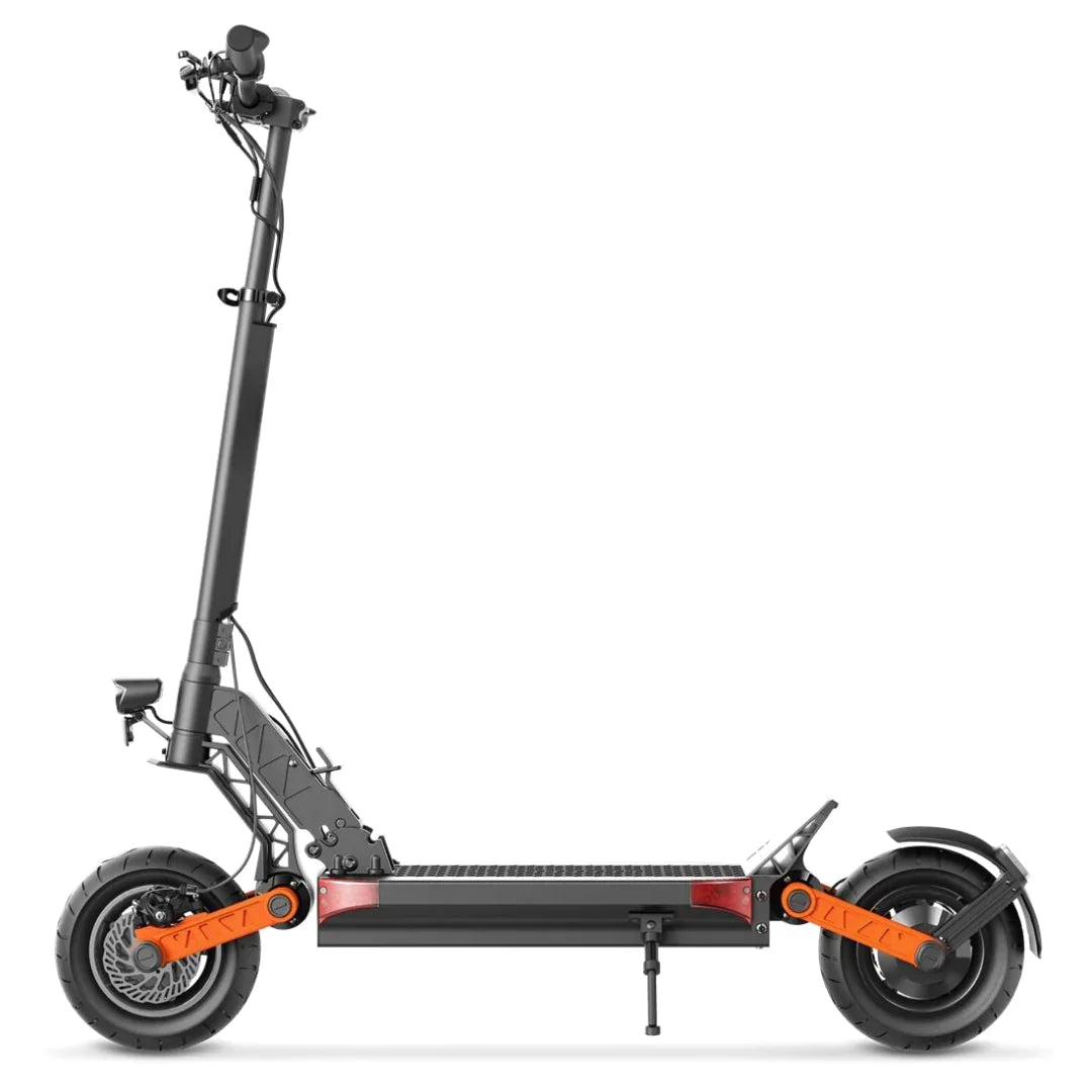 [2023] MX-S10C 55.9+ Miles 60V 18Ah 1080Wh 2000W Dual-Wheel Drive Long-Range Electric Scooter - Black