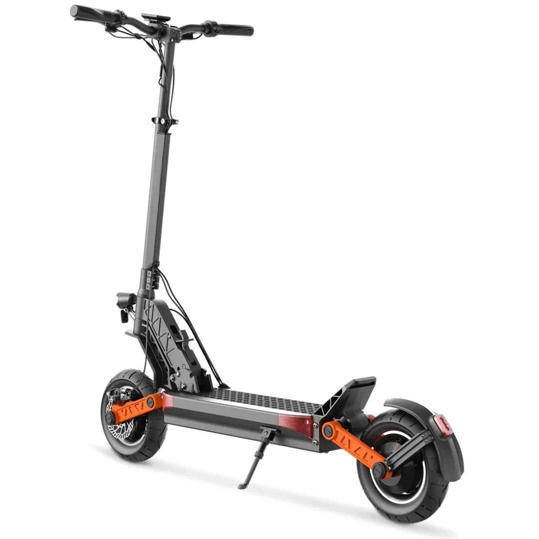 [2023] MX-S10C 55.9+ Miles 60V 18Ah 1080Wh 2000W Dual-Wheel Drive Long-Range Electric Scooter - Black