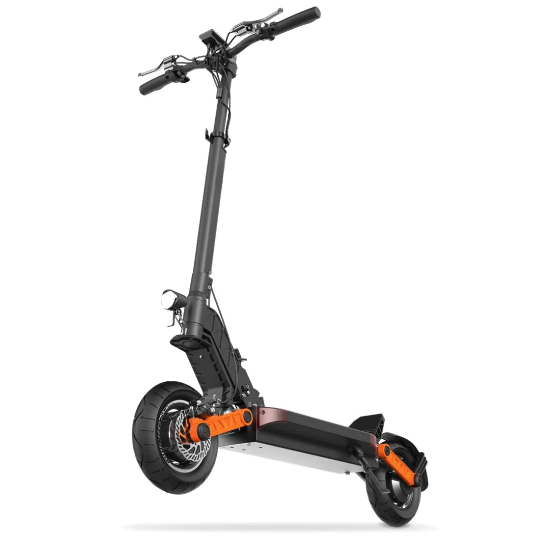 [2023] MX-S10C 55.9+ Miles 60V 18Ah 1080Wh 2000W Dual-Wheel Drive Long-Range Electric Scooter - Black