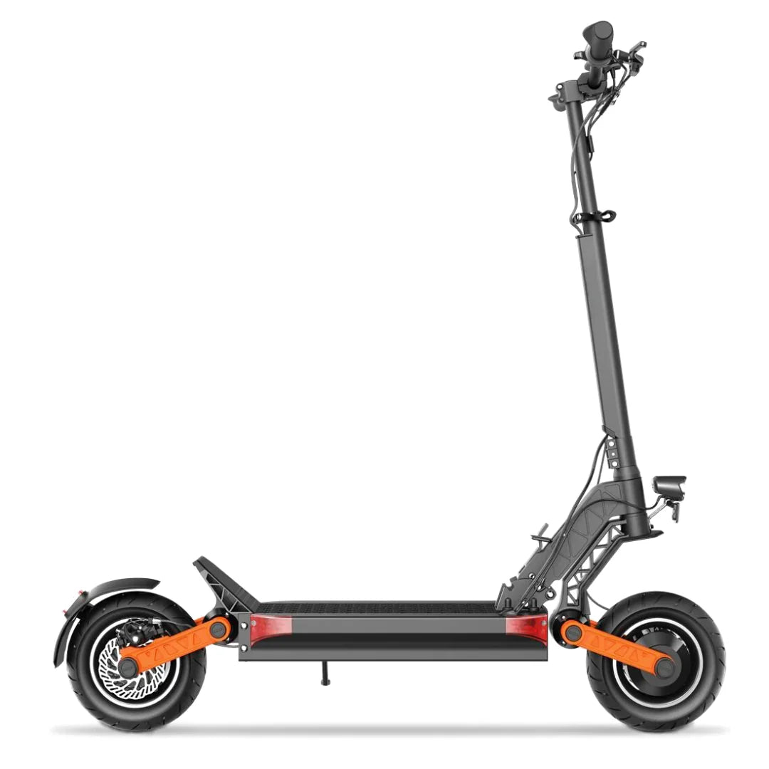 [2023] MX-S10C 55.9+ Miles 60V 18Ah 1080Wh 2000W Dual-Wheel Drive Long-Range Electric Scooter - Black