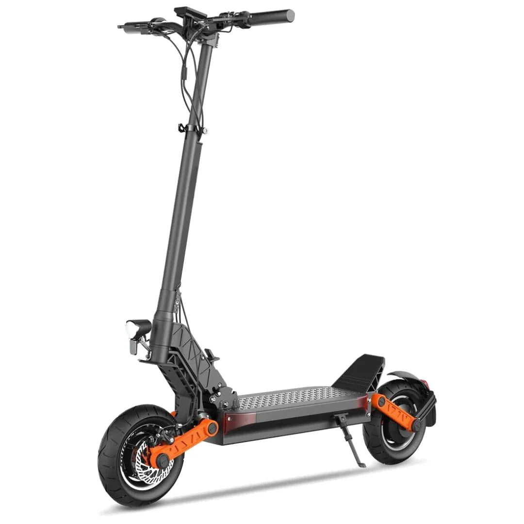 [2023] MX-S10C 55.9+ Miles 60V 18Ah 1080Wh 2000W Dual-Wheel Drive Long-Range Electric Scooter - Black