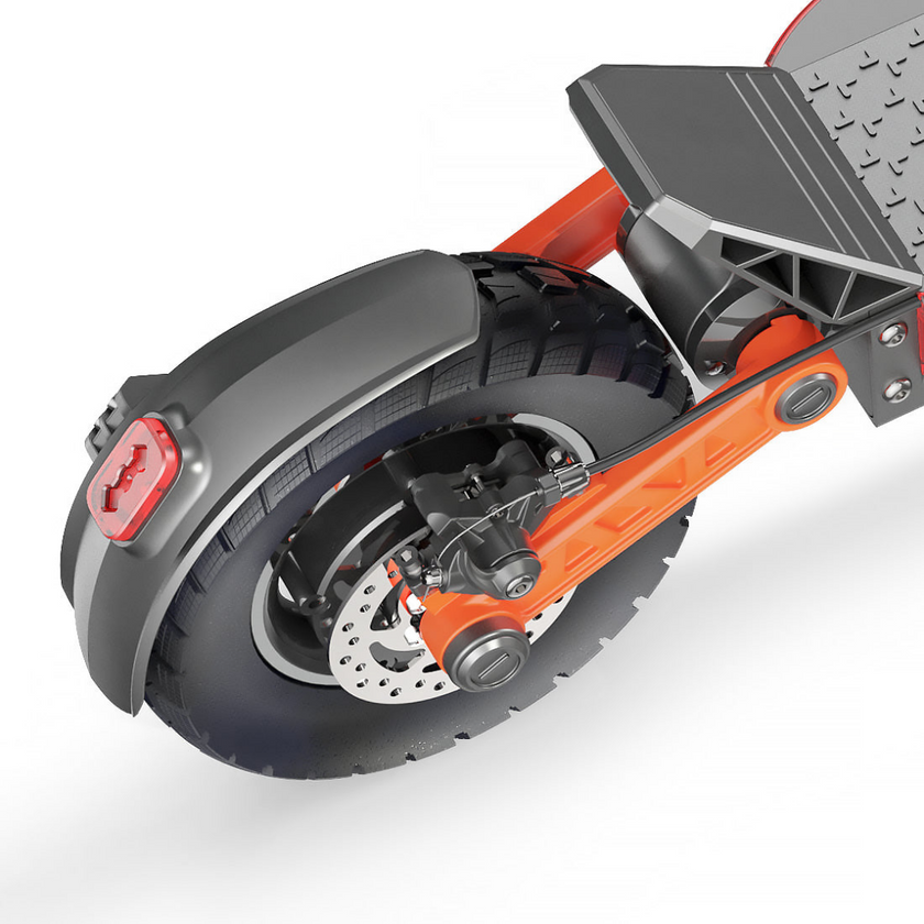 MX-S10 55.9 Miles 60V Dual-Wheel Drive Long-Range Electric Scooter - 2000W, Top Speed 44.9mph