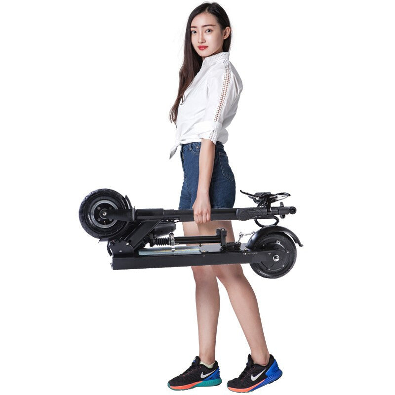 F3S 27.9 Miles Foldable Electric Scooter - Black , Top Speed 28mph