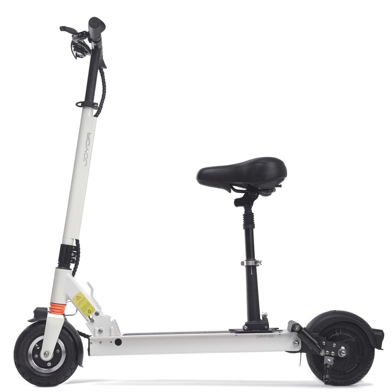 F6S 36.9 Miles Long-Range Electric Scooter - White , Top Speed 28mph