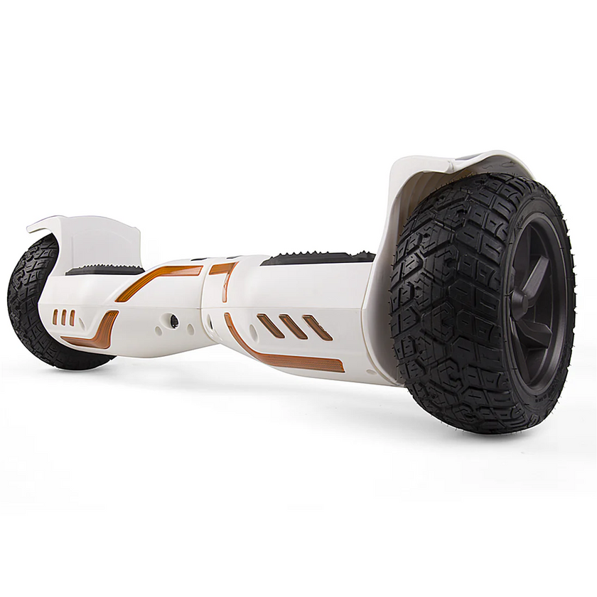 Joyor EK-M2 Premium Off Road Hoverboard - White, Top Speed 9.2mph