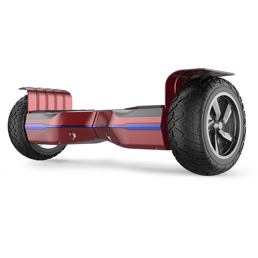 Joyor EK-M4 Premium Off Road Hoverboard - Wine Red, Top Speed 9.2mph