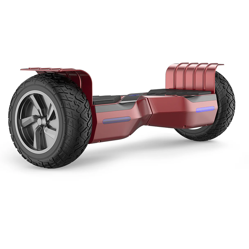 Joyor EK-M4 Premium Off Road Hoverboard - Wine Red, Top Speed 9.2mph