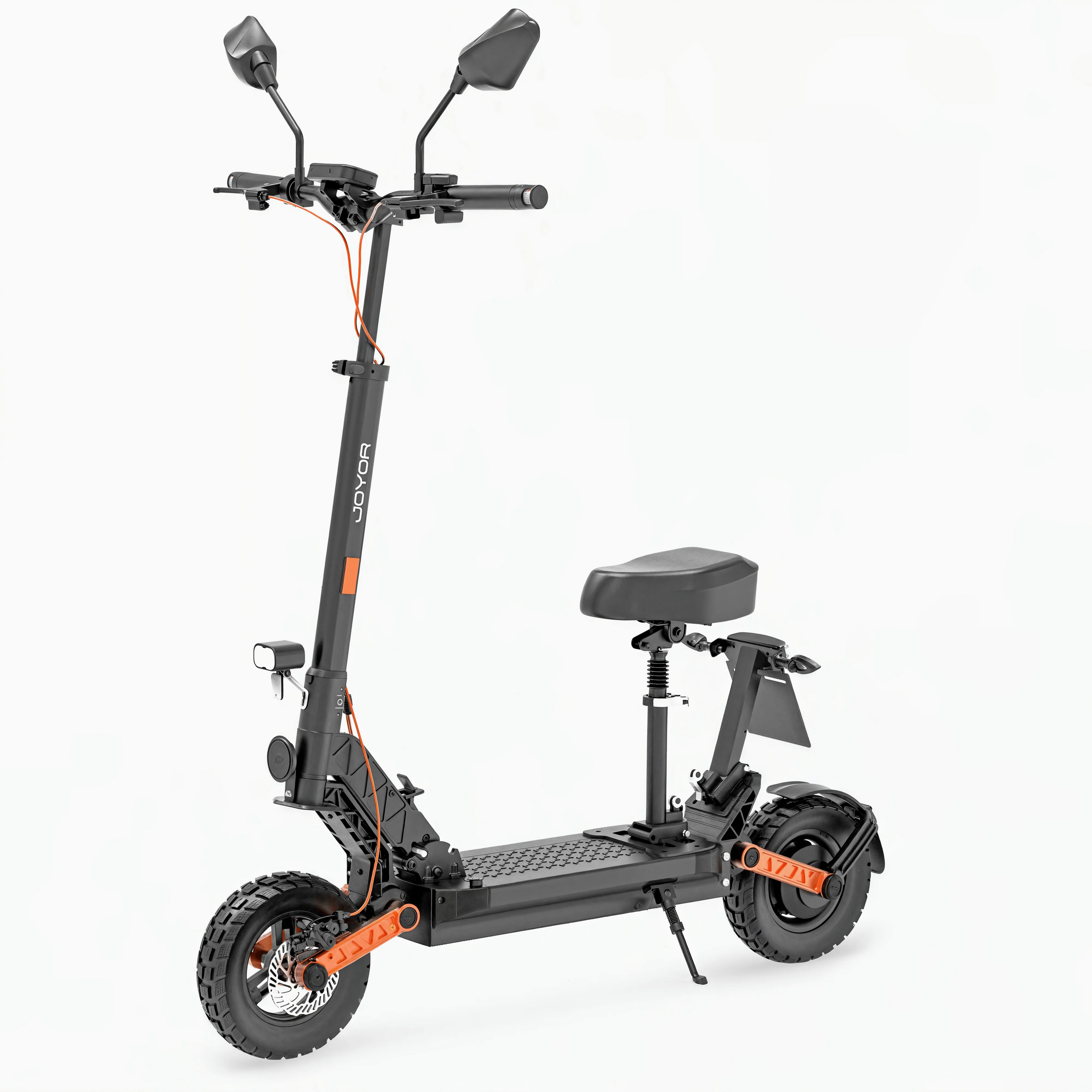 MX-S11S 56.9 Miles 60V 22.4Ah 1344Wh 2800W Dual-Wheel Drive Long-Range Electric Scooter - Black-Joyor Scooters-All-New 2025-Black- 22.4Ah/60V/1344Wh Battery- 56.9+ Miles Travel Distance- 2800W Dual-Motor Drive- 27.9 mph Max Speed- Free Gifts and Attachments- High Configuration Parts- Free Shipping/UPS® Ground/2-5 Business Days/No Tax- Official Site Only 5-Year Extended Warranty Service- Local Franchise Stores Easy Repair & Warranty Service- Free Software and Hardware 