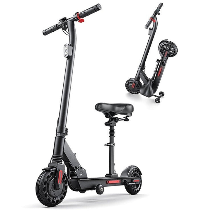 MX-Z4S 36.9 Miles Electric Scooter with Auxiliary Towing Wheels, Top Speed 21.7mph-Joyor Scooters-All-New 2024- 18Ah/36V/648Wh Battery- 36.9+ Miles Travel Distance- 350W Single-Motor Drive- 21.7 mph Max Speed- Free Gifts and Attachments- High Configuration Parts- Official Site Only 5-Year Extended Warranty Service- Free Shipping/UPS® Ground/2-5 Business Days/No Tax- Local Franchise Stores Easy Repair & Warranty Service- Free Software and Hardware Upgrades-Joyor Scooters