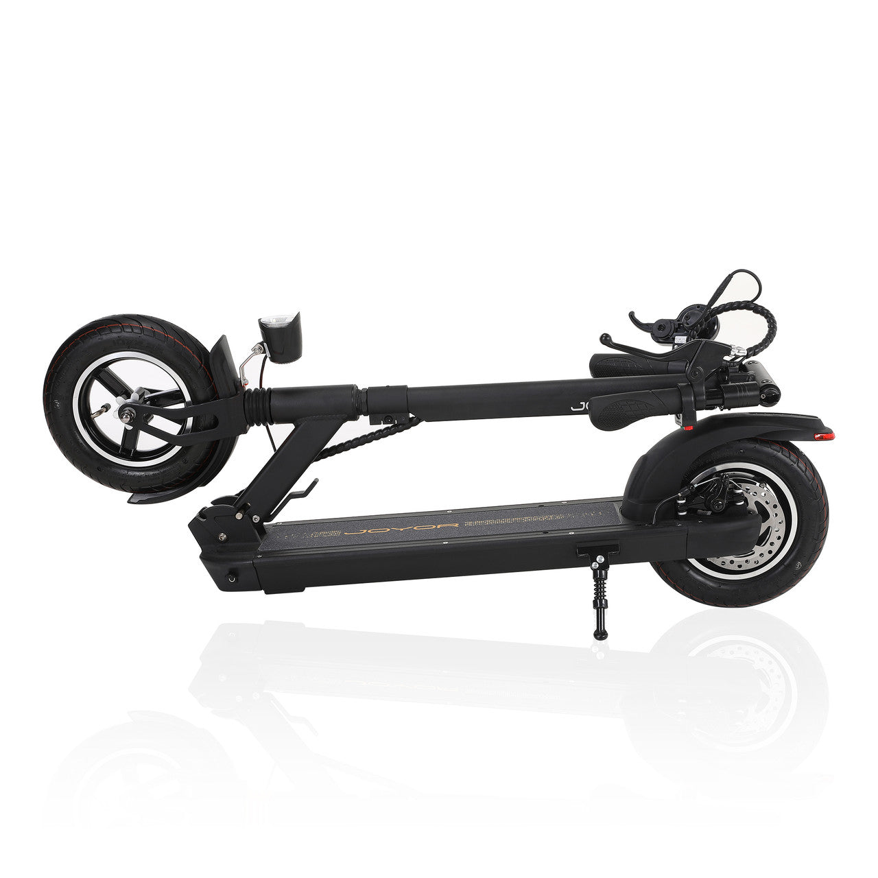 X5S 36.9 Miles Long-Range Electric Scooter - Black , Top Speed 28mph-Joyor Scooters-Joyor Scooters-13000mAh 48v / 29.1 - 31 Miles Range-1-Year Standard Protection Plan-UPS or Fedex 4-7 Days / No Tax-Joyor Scooters