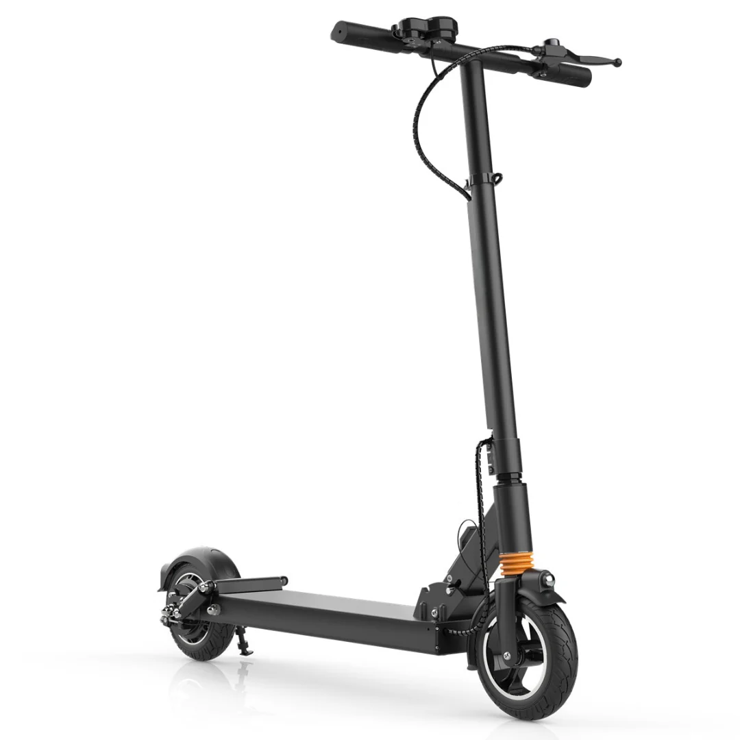 LR800+ 57 Miles Long-Range Electric Scooter - Black , Top Speed 28mph