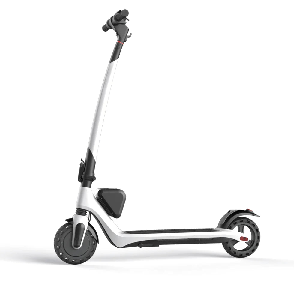 MX-A3 Plus 27.9 Miles 36V 8Ah 288Wh 350W Single-Wheel Drive Extended-Range Electric Scooter - White