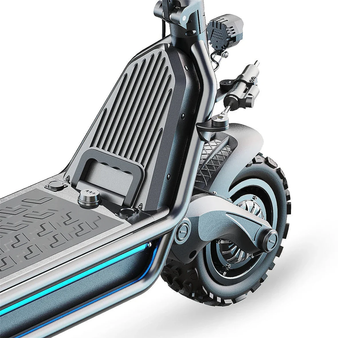 MX-E6M 54.9 Miles 3200W 60V Long-Range Electric Scooter - Black, Top Speed 49.9mph