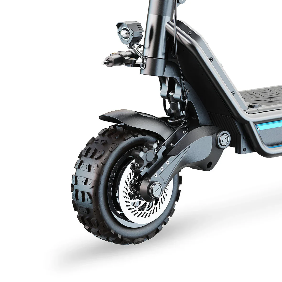 MX-E6M 54.9 Miles 3200W 60V Long-Range Electric Scooter - Black, Top Speed 49.9mph