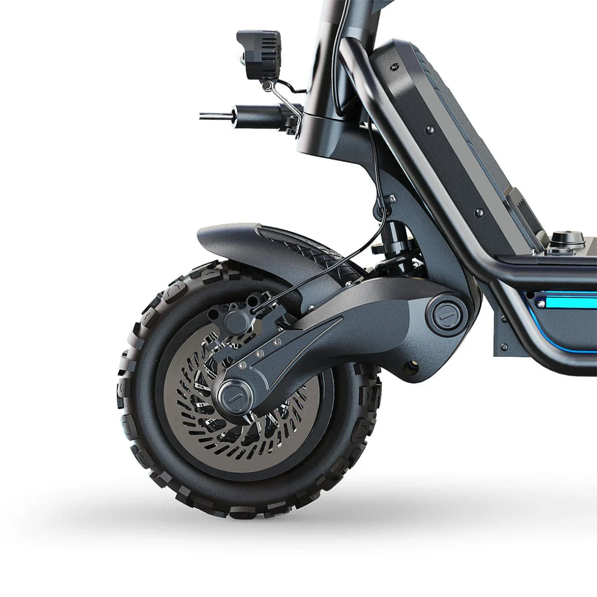 MX-E6M 54.9 Miles 3200W 60V Long-Range Electric Scooter - Black, Top Speed 49.9mph