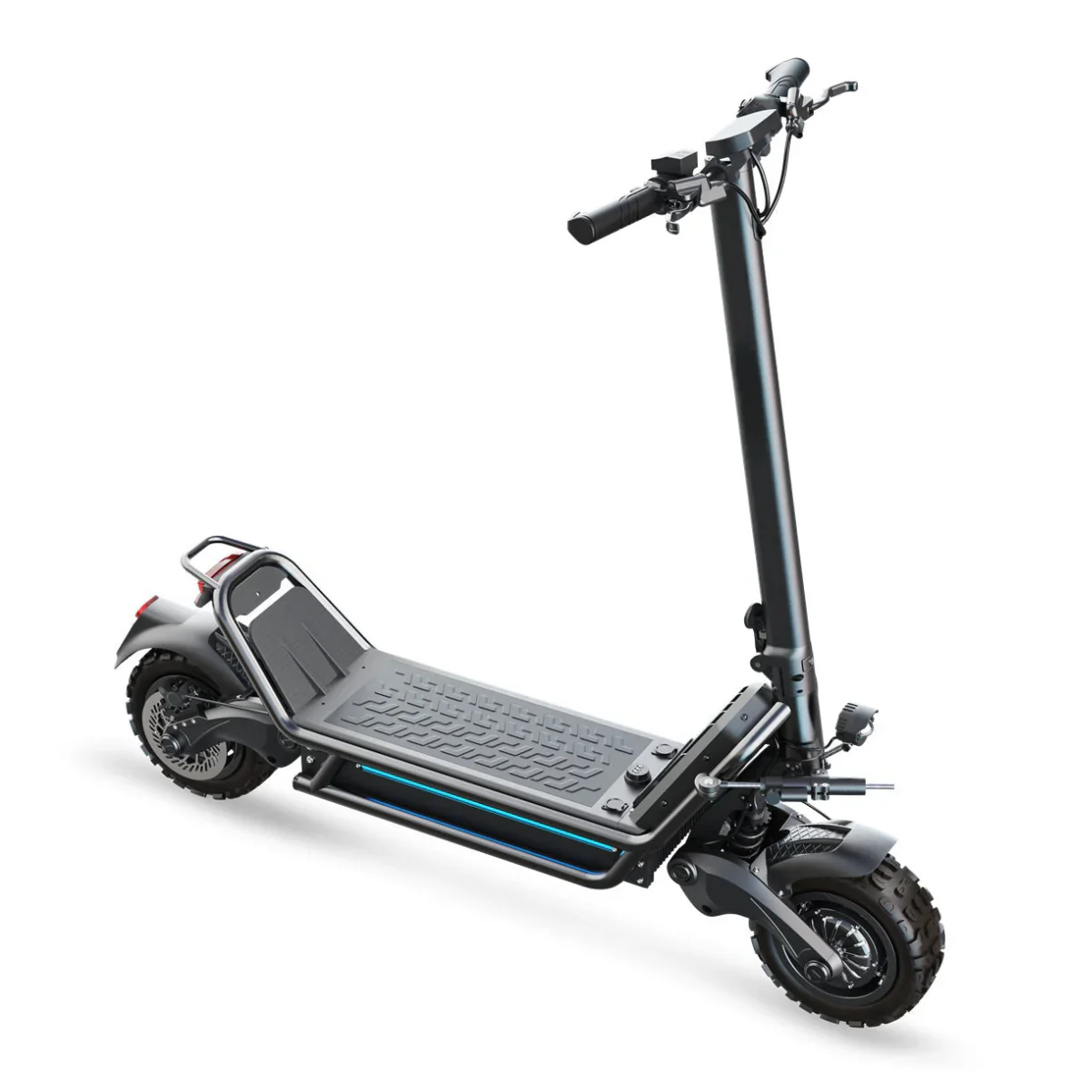 MX-E6M 54.9 Miles 3200W 60V Long-Range Electric Scooter - Black, Top Speed 49.9mph