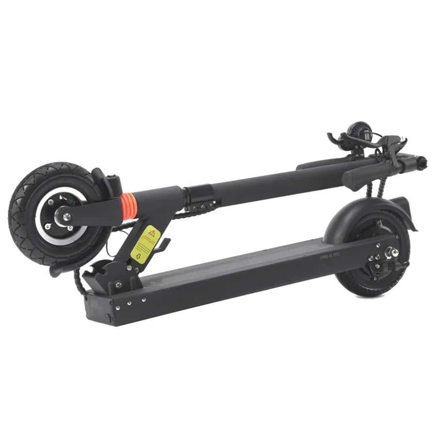 MX-F5M 36.9 Miles 36V 18Ah 648Wh 350W Single-Wheel Drive Extended-Range Electric Scooter - Black