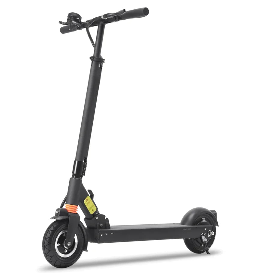 MX-F5M 36.9 Miles 36V 18Ah 648Wh 350W Single-Wheel Drive Extended-Range Electric Scooter - Black