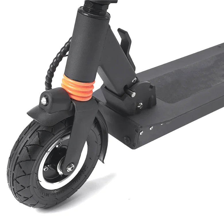 MX-F5S 36.9 Miles 36V 18Ah 648Wh 350W Single-Wheel Drive Extended-Range Electric Scooter - Black