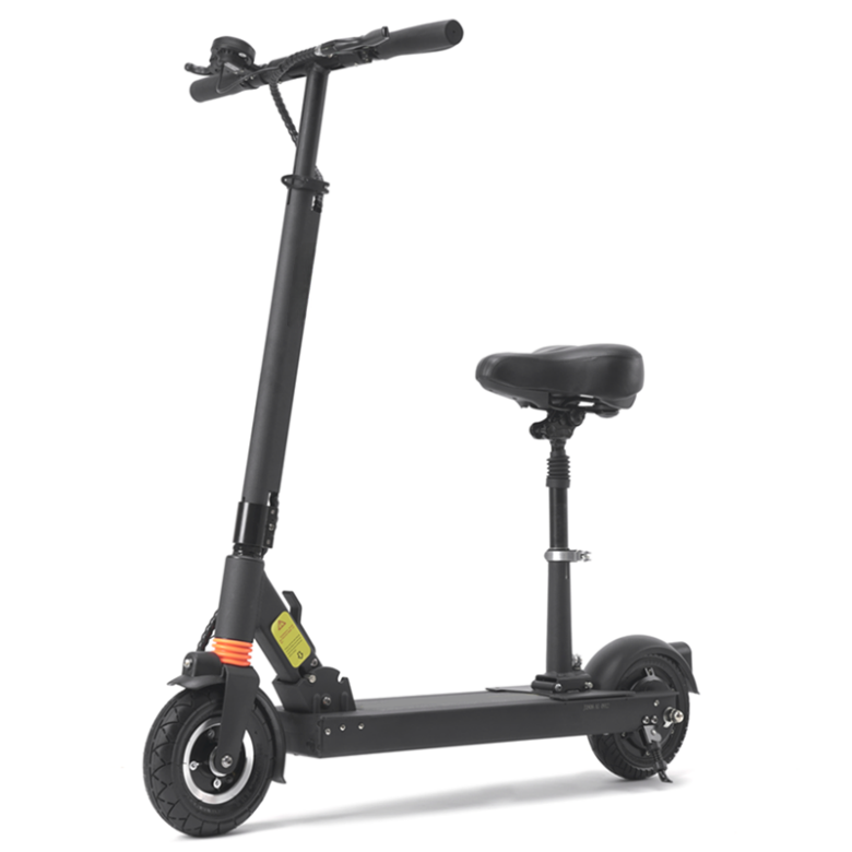 MX-F5S 36.9 Miles 36V Extended-Range Electric Scooter - Black, Top Speed 21.7mph