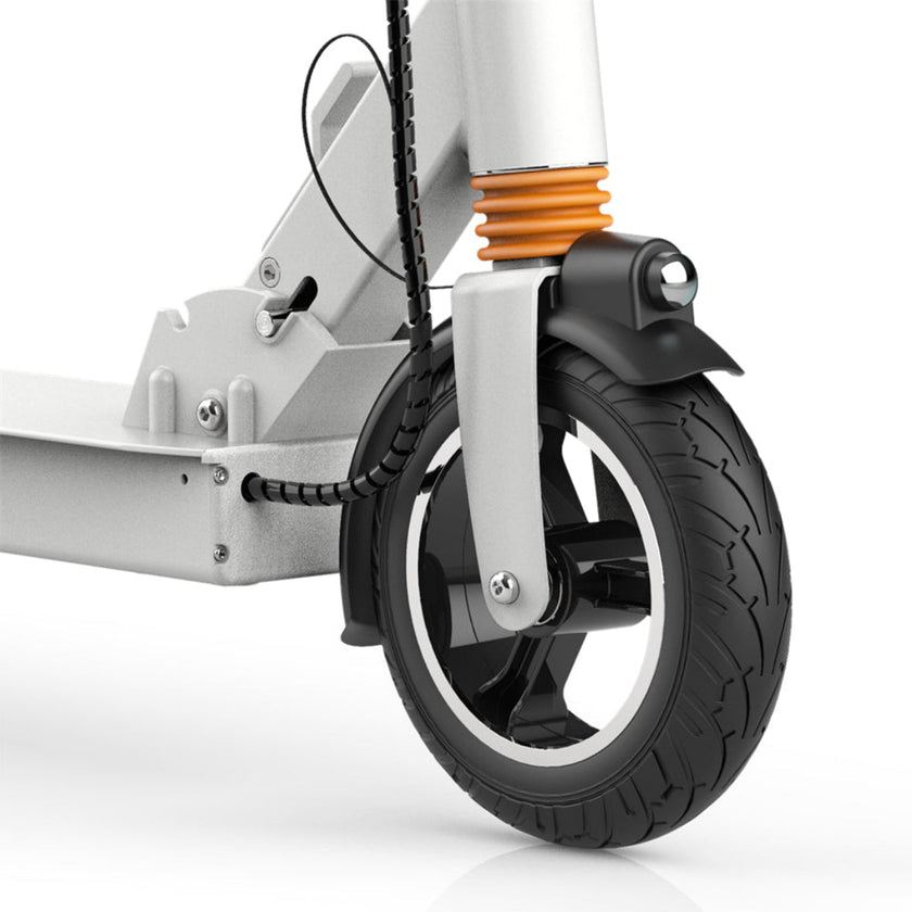 MX-F7M 47.8 Miles 48V Long-Range Electric Scooter - White, Top Speed 27.9mph