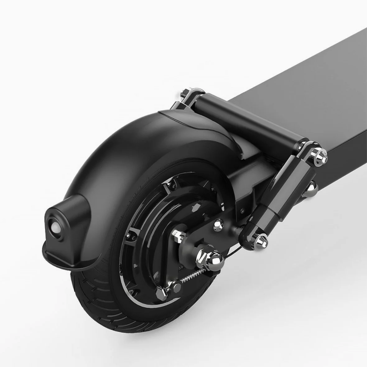 MX-F7M 47.8 Miles 500W 48V Long-Range Electric Scooter - Black, Top Speed 27.9mph