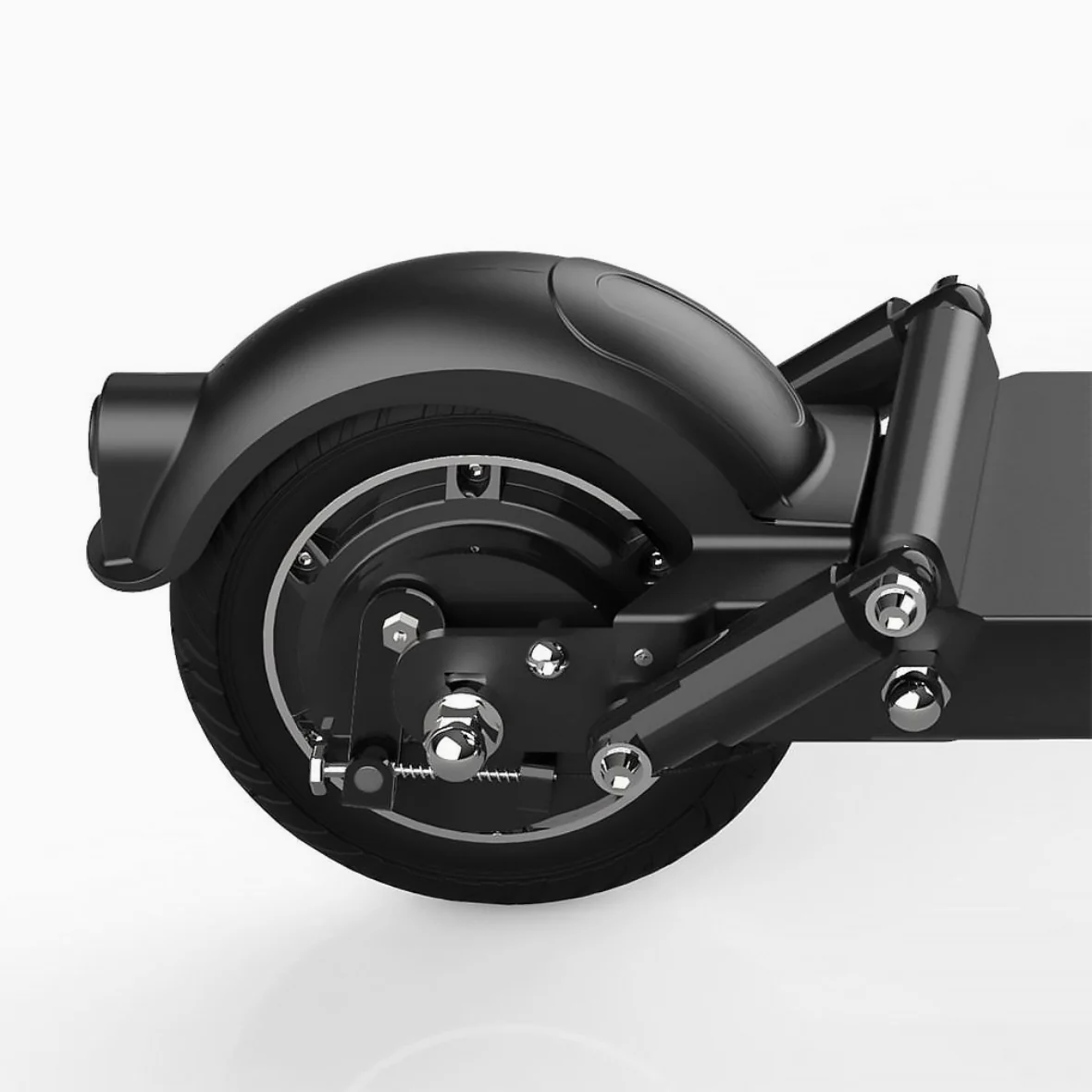 MX-F7M 47.8 Miles 500W 48V Long-Range Electric Scooter - Black, Top Speed 27.9mph