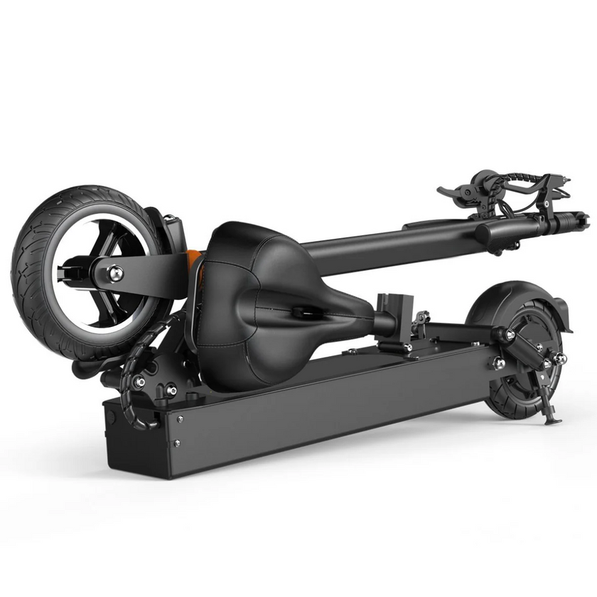 MX-F7M Pro 47.8 Miles 600W 48V Long-Range Electric Scooter - Black, Top Speed 29.9mph