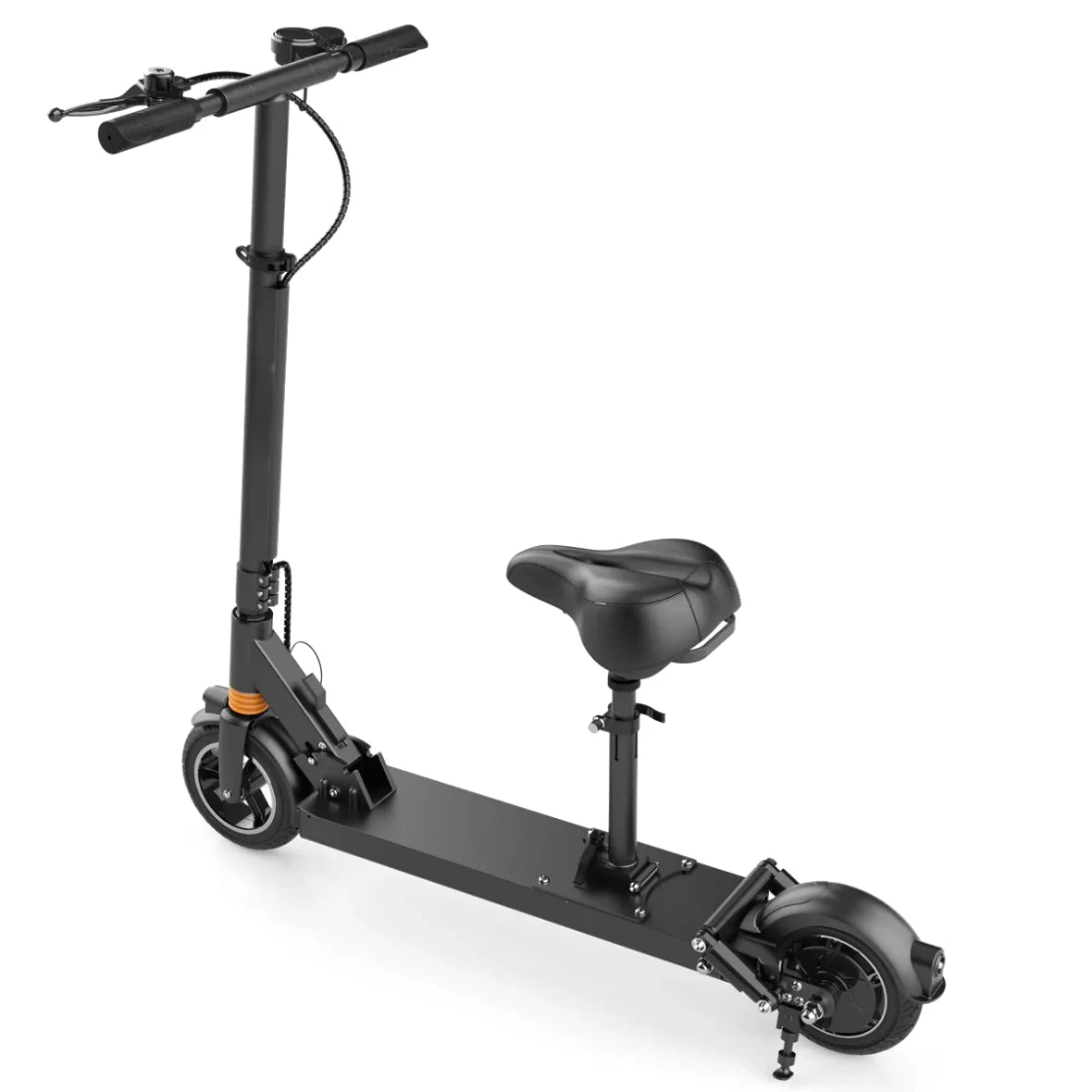 MX-F7S 47.8 Miles 48V 24Ah 1152Wh 500W Single-Wheel Drive Long-Range Electric Scooter - Black