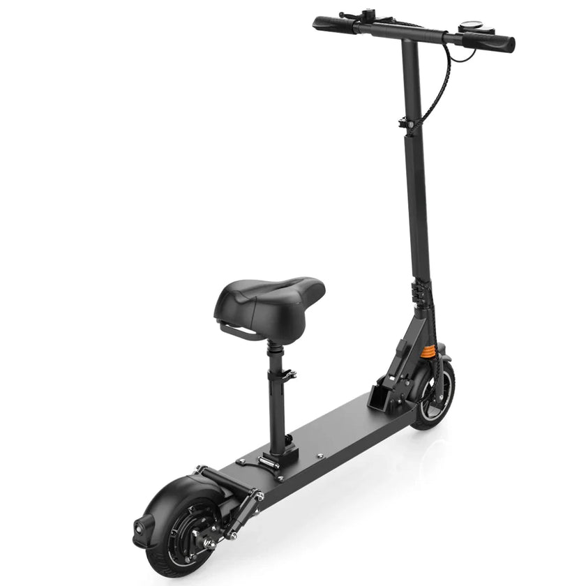 MX-F7S 47.8 Miles 48V 24Ah 1152Wh 500W Single-Wheel Drive Long-Range Electric Scooter - Black