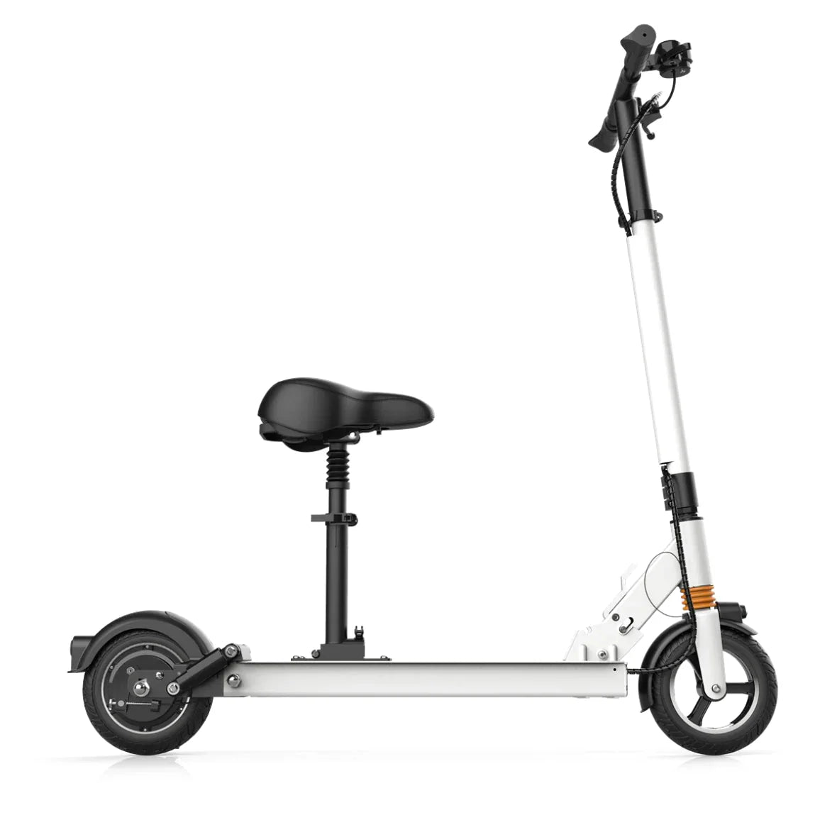 MX-F7S 47.8 Miles 48V 24Ah 1152Wh 500W Single-Wheel Drive Long-Range Electric Scooter - White