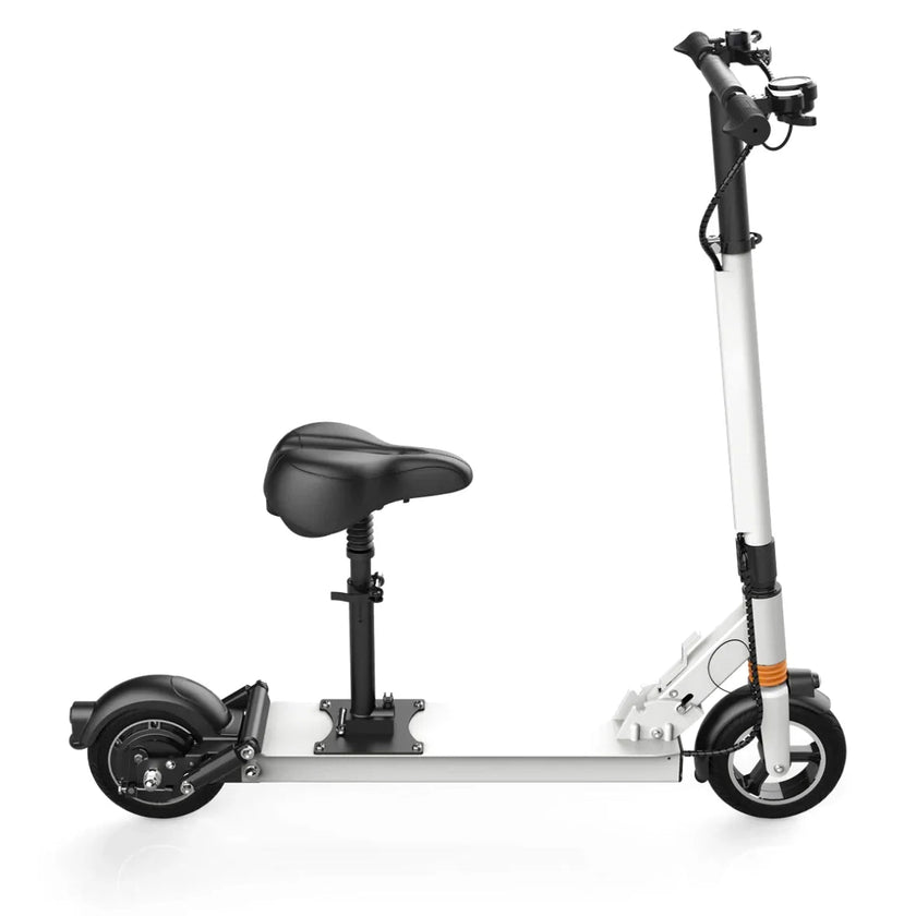 MX-F7S 47.8 Miles 48V 24Ah 1152Wh 500W Single-Wheel Drive Long-Range Electric Scooter - White