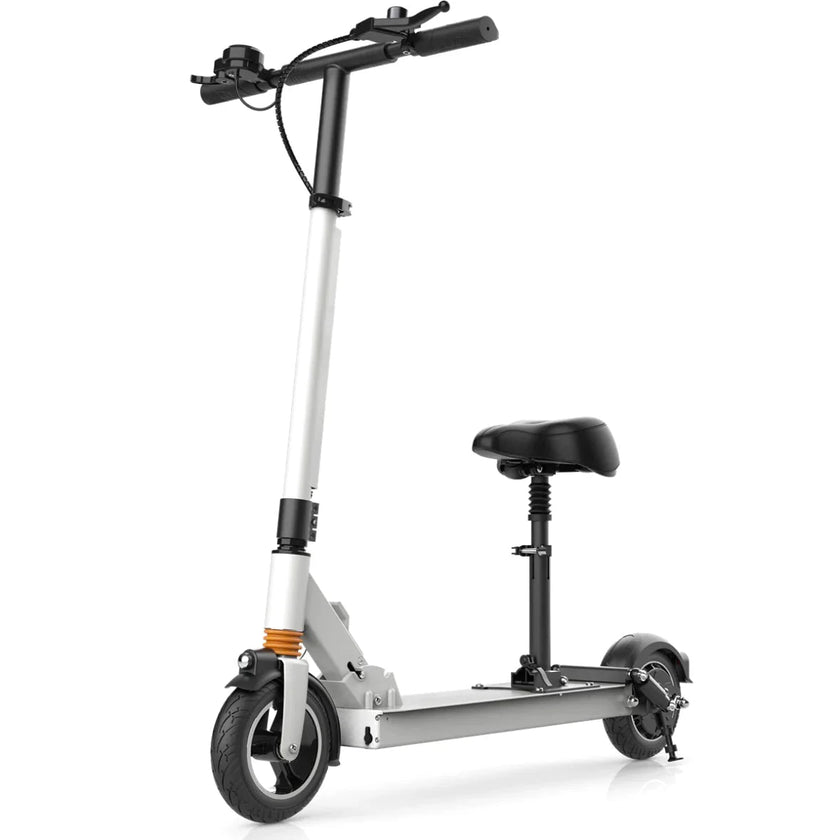 MX-F7S 47.8 Miles 48V 24Ah 1152Wh 500W Single-Wheel Drive Long-Range Electric Scooter - White