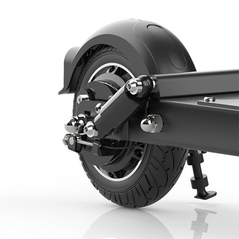 MX-F7S 47.8 Miles 48V Long-Range Electric Scooter - Black, Top Speed 27.9mph