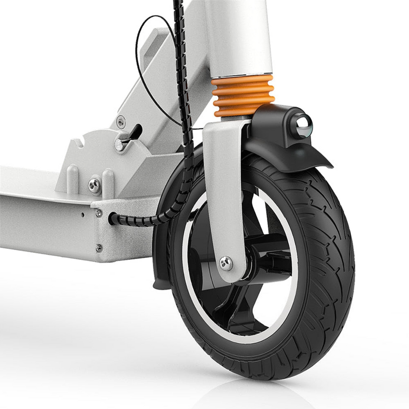 MX-F7S 47.8 Miles 48V Long-Range Electric Scooter - White, Top Speed 27.9mph