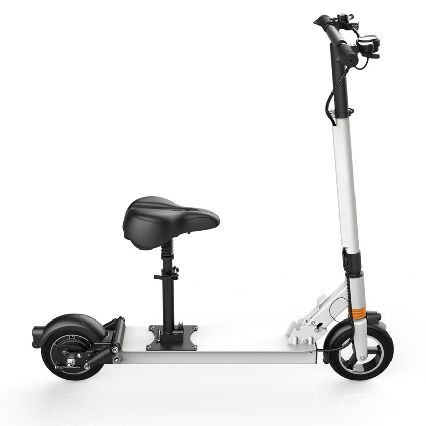 MX-F7S 47.8 Miles 48V Long-Range Electric Scooter - White, Top Speed 27.9mph