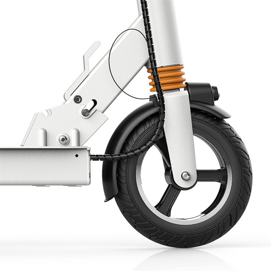 MX-F7S 47.8 Miles 48V Long-Range Electric Scooter - White, Top Speed 27.9mph