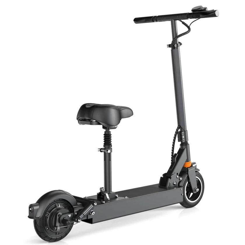 MX-F7S Pro 52.9 Miles 48V 26Ah 600W Single-Wheel Drive Long-Range Electric Scooter - Black