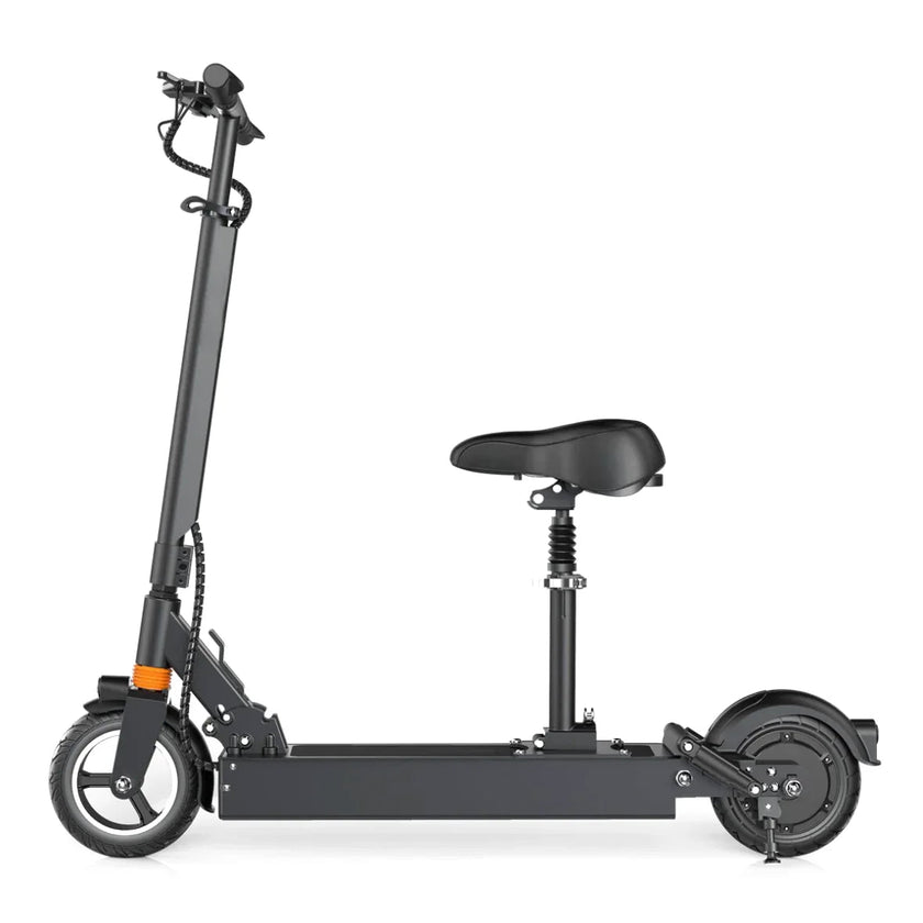 MX-F7S Pro 52.9 Miles 48V 26Ah 600W Single-Wheel Drive Long-Range Electric Scooter - Black