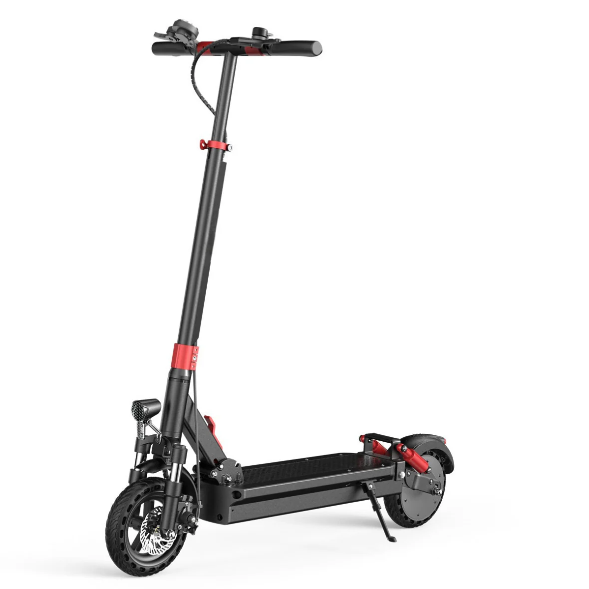 MX-G7M 47.8 Miles 48V Long-Range Electric Scooter - Black, Top Speed 27.9mph