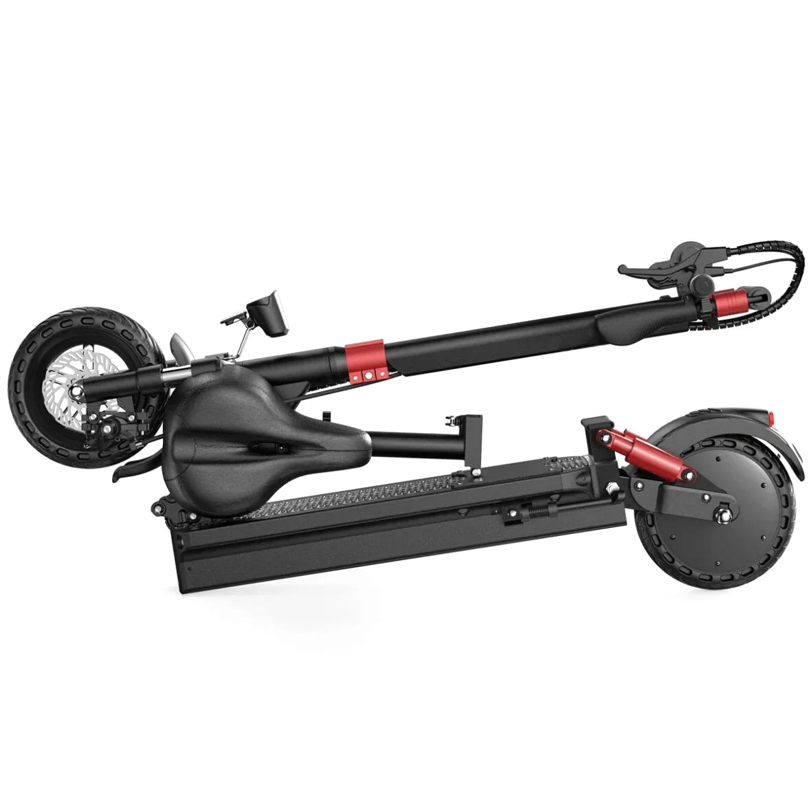 MX-G7S 47.8 Miles 48V 24Ah 1152Wh 500W Single-Wheel Drive Long-Range Electric Scooter - Black