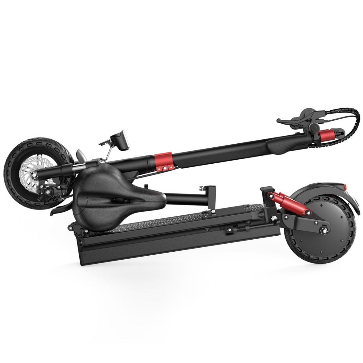 MX-G7S 47.8 Miles 48V Long-Range Electric Scooter - Black, Top Speed 27.9mph