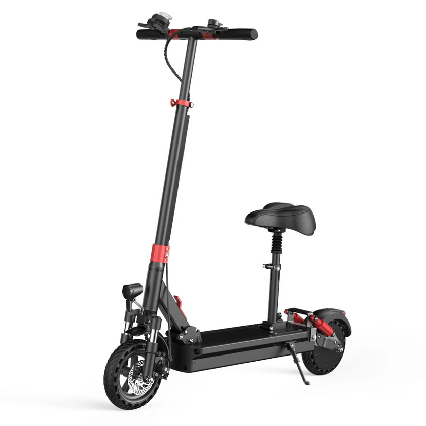 MX-G7S 47.8 Miles 48V Long-Range Electric Scooter - Black, Top Speed 27.9mph