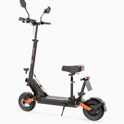 MX-S11S 56.9 Miles 60V 22.4Ah 1344Wh 2800W Dual-Wheel Drive Long-Range Electric Scooter - Black