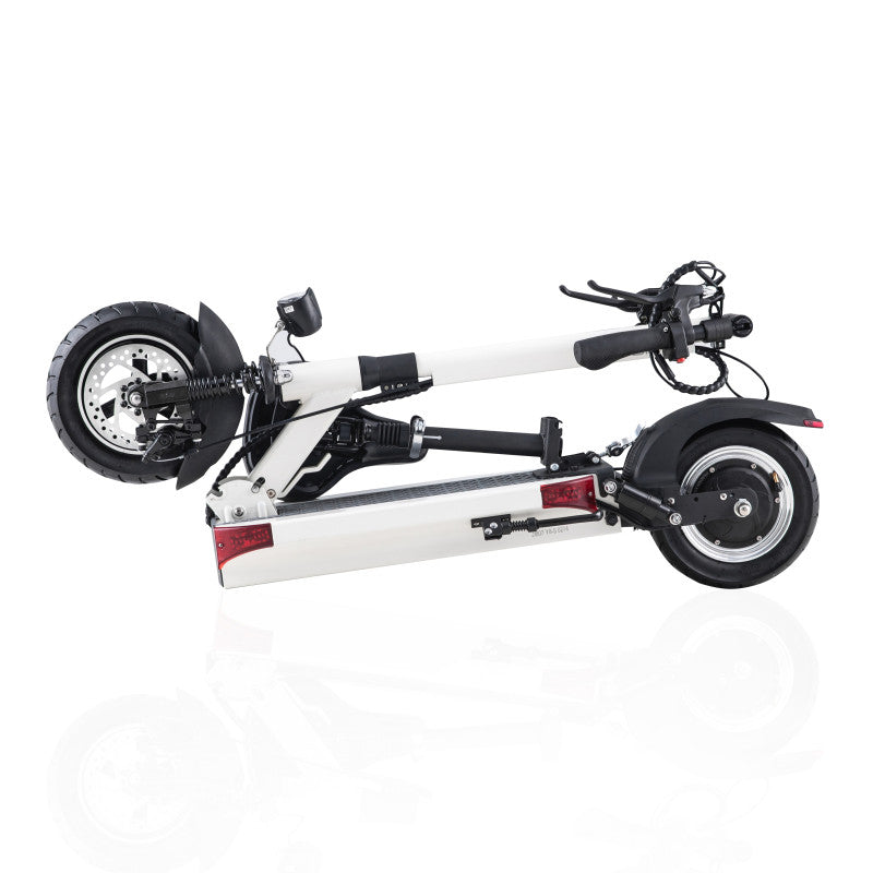 MX-Y7S 47.8 Miles 48V Long-Range Electric Scooter - White, Top Speed 29.9mph