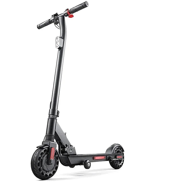 MX-Z4M 36.9 Miles 36V 18Ah 648Wh 350W Single-Wheel Drive Extended-Range Electric Scooter - Black