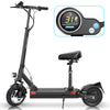Y7-S 57 Miles Long-Range Electric Scooter - Black