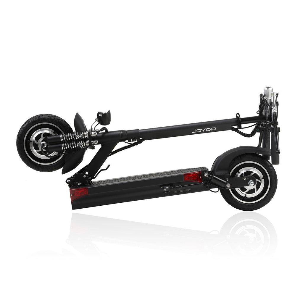 Y10 48.5 Miles Long-Range Electric Scooter With Dual Motor - Black